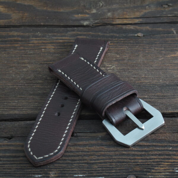 "T Moro" handmade leather strap