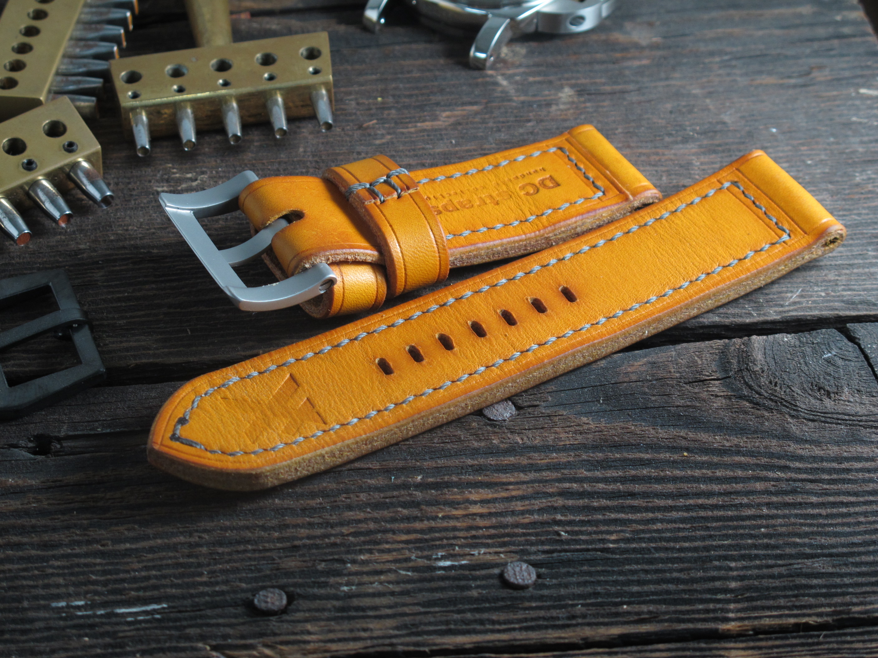 "M.Y.II" handmade leather strap - Image 3