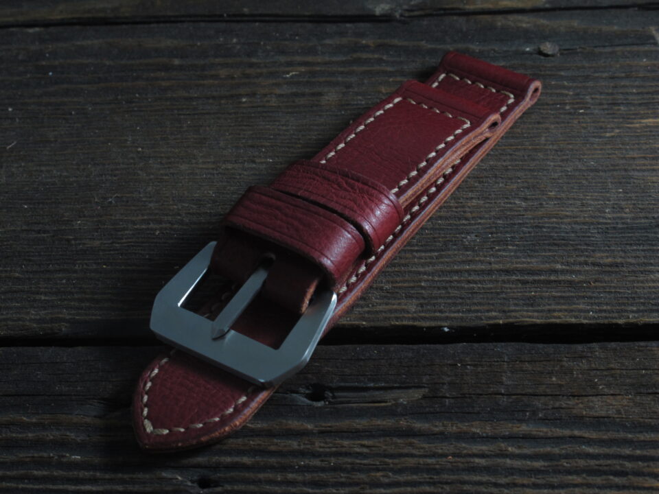"Ruby" handmade leather strap - Image 4