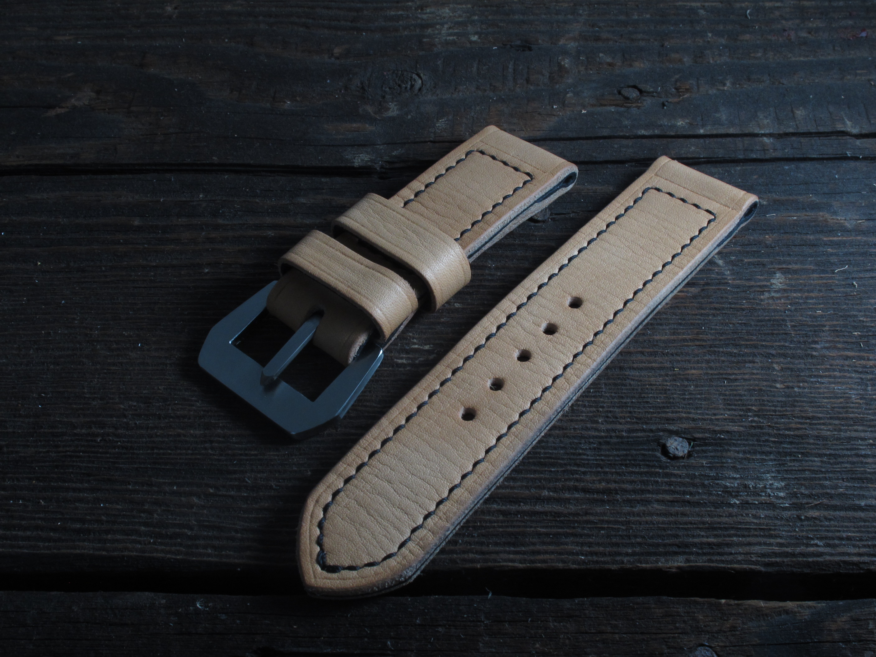 "N4" handmade leather strap - Image 2