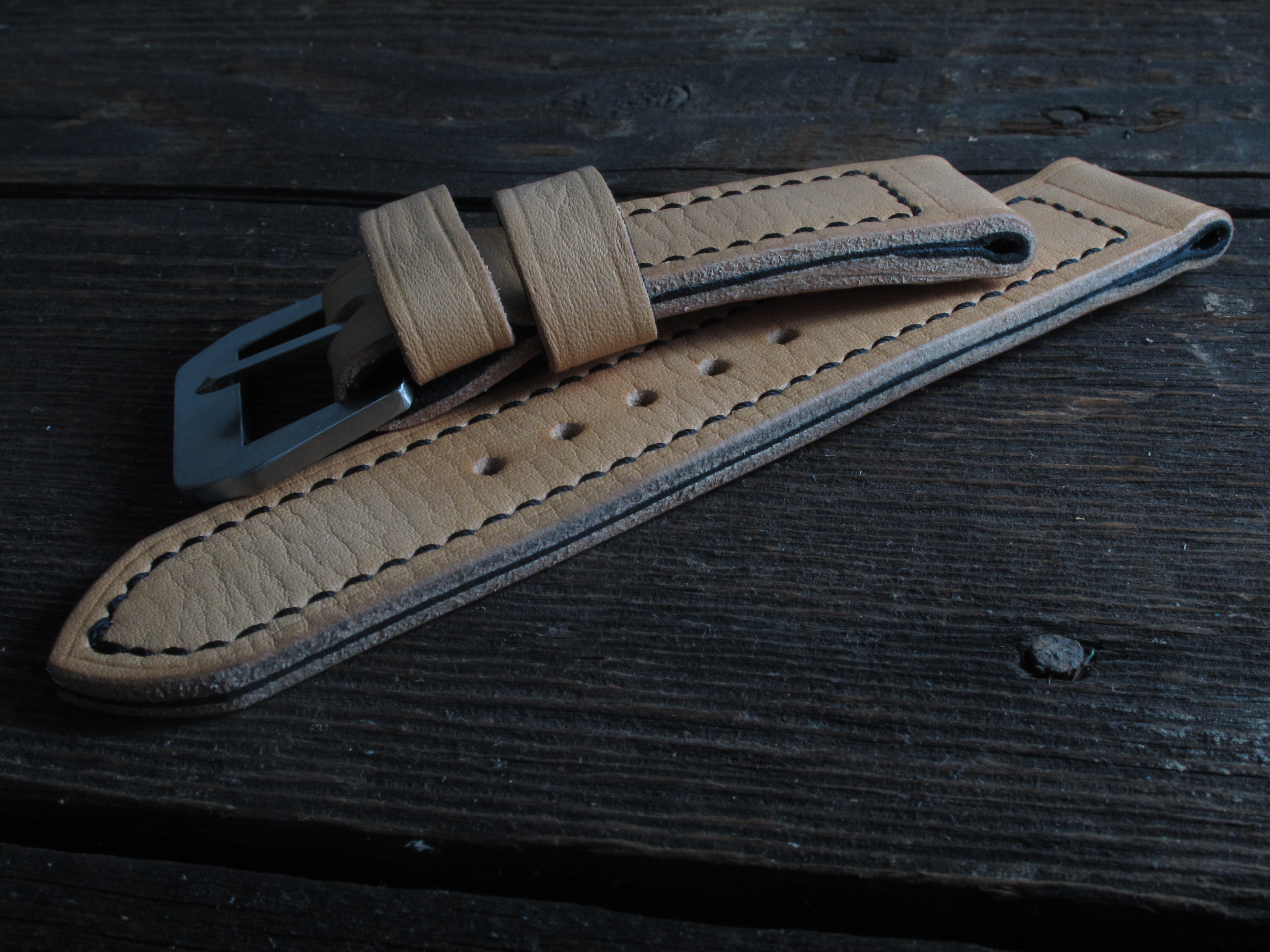 "N4" handmade leather strap - Image 5