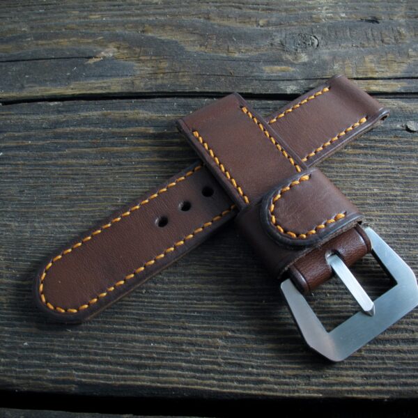 "L2" handmade leather strap