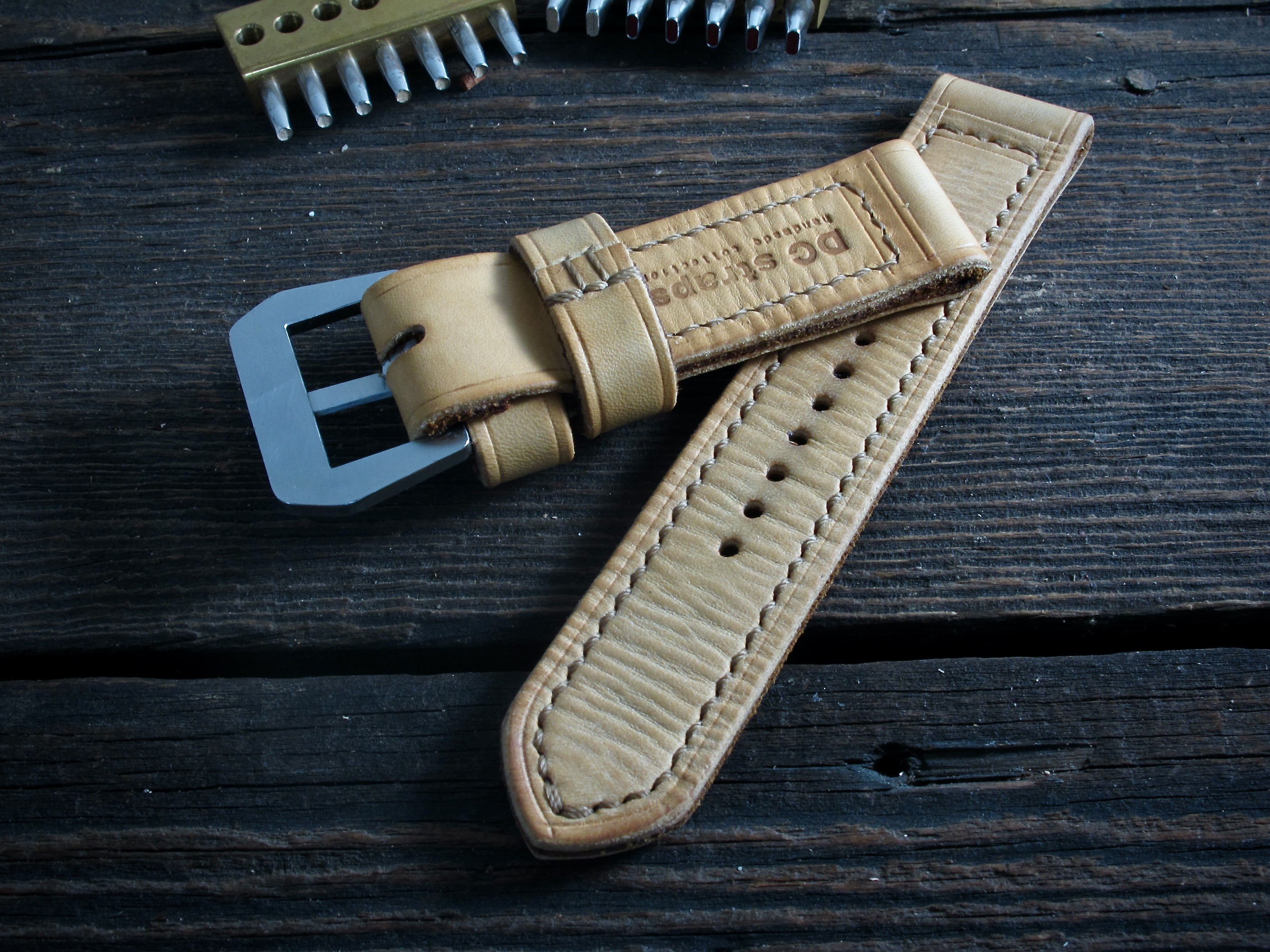 "N5" handmade leather strap - Image 6