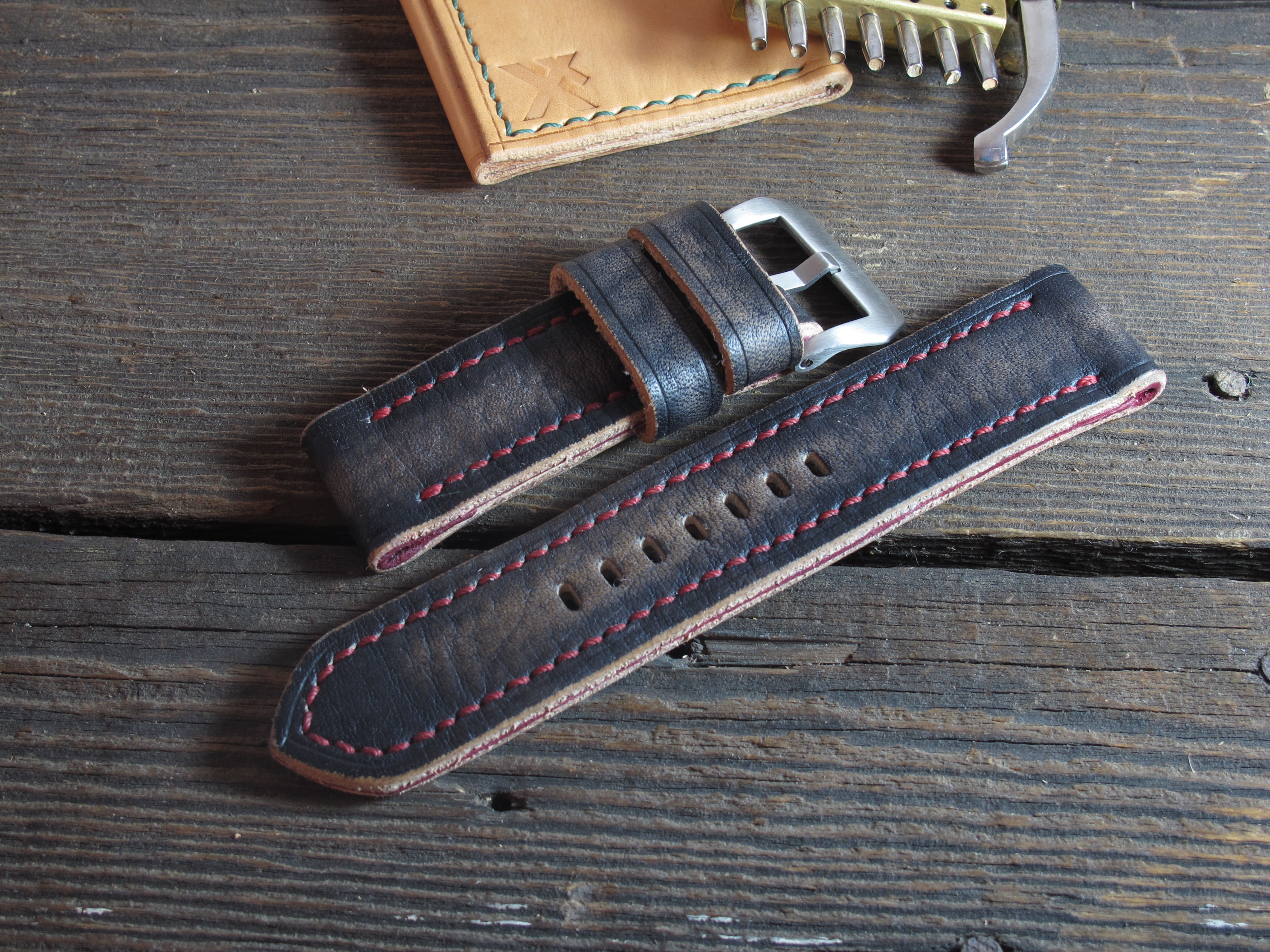 "Argo II" handmade leather strap - Image 3